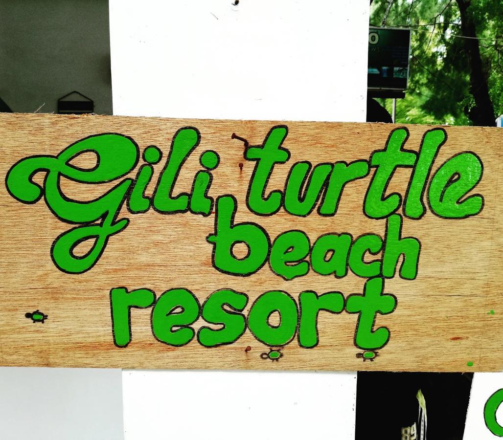 Gili Turtle Beach Resort Gili Trawangan Exterior foto